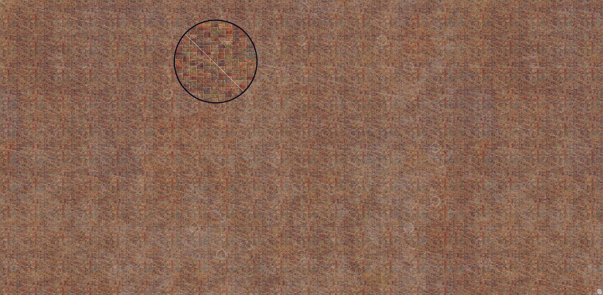 Mats by Mars: Sett in Stone (Red) Tabletop Wargaming Play Mat