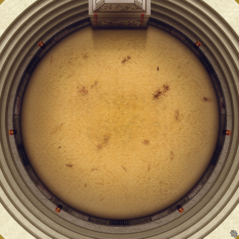 Mats by Mars: Blood & Sand - Arena Rex Compatible Play Mat