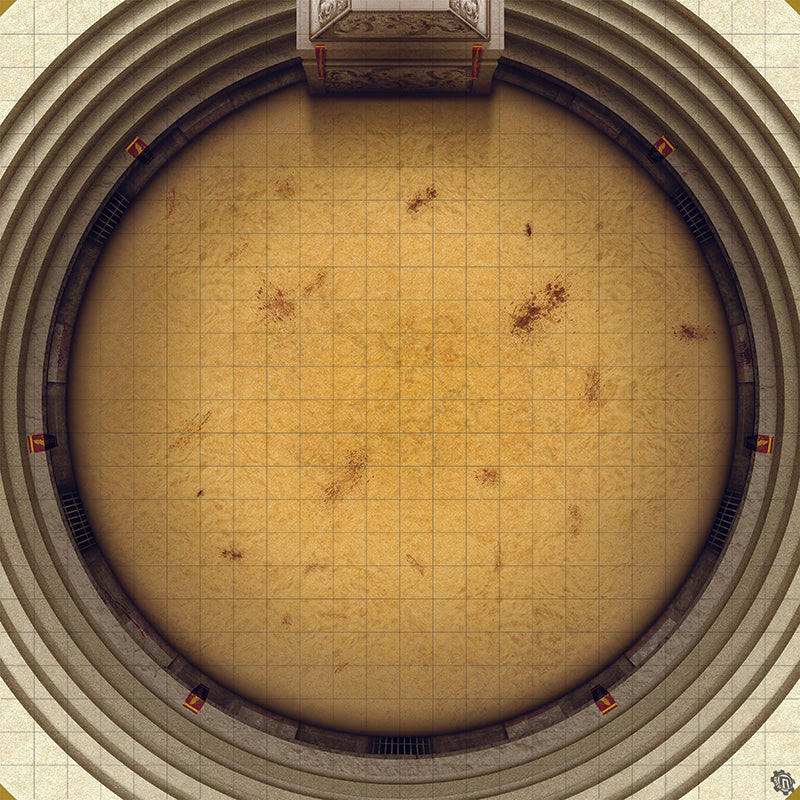 Mats by Mars: Blood & Sand - Arena Rex Compatible Play Mat