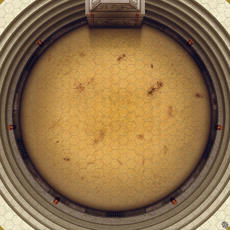 Mats by Mars: Blood & Sand - Arena Rex Compatible Play Mat