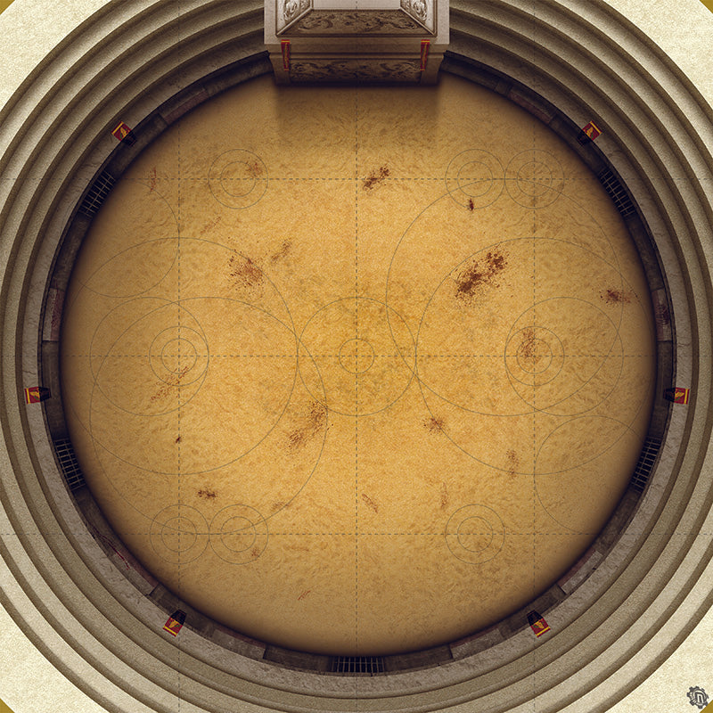 Mats by Mars: Blood & Sand - Arena Rex Compatible Play Mat