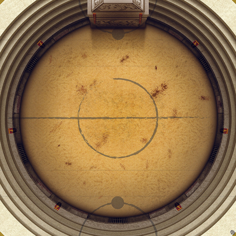 Mats by Mars: Blood & Sand - Arena Rex Compatible Play Mat