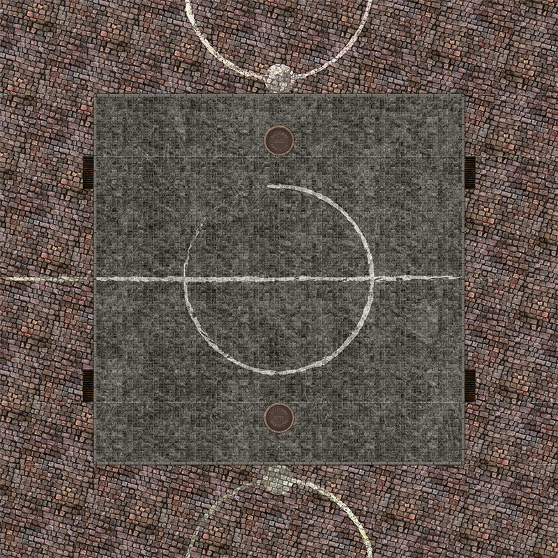 Mats by Mars: 2-in-1 Street Ball Pitch - Guild Ball Compatible