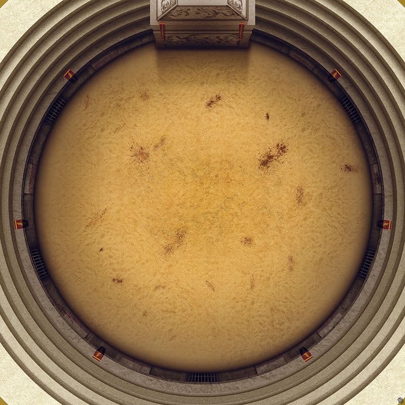 Mats by Mars: Blood & Sand - Arena Rex Compatible Play Mat