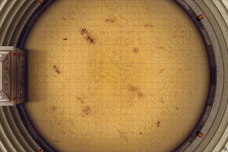 Mats by Mars: Blood & Sand - Arena Rex Compatible Play Mat