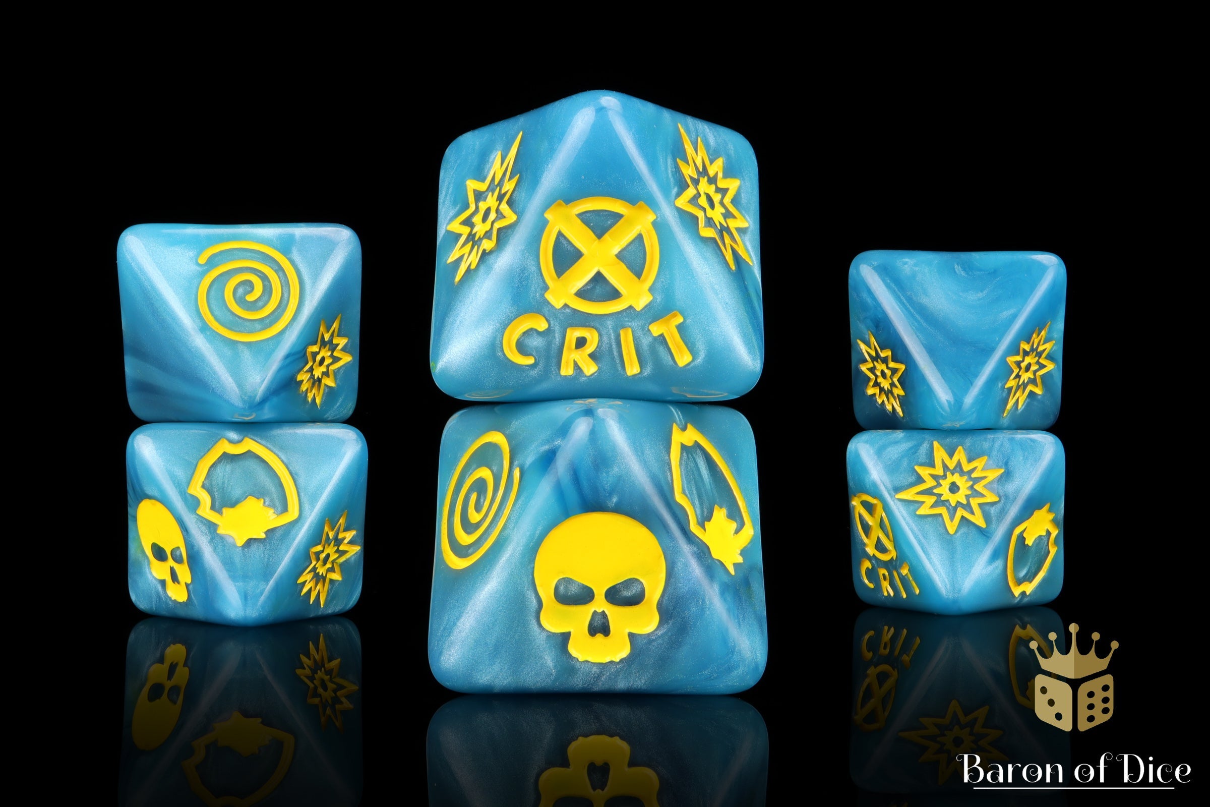 特撮 D.I.C.E. Heroic Mutants D8 Dice Set – Wargame Portal