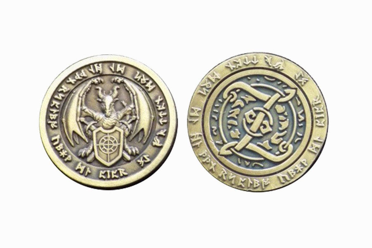 Fantasy Coins - Fire Gold