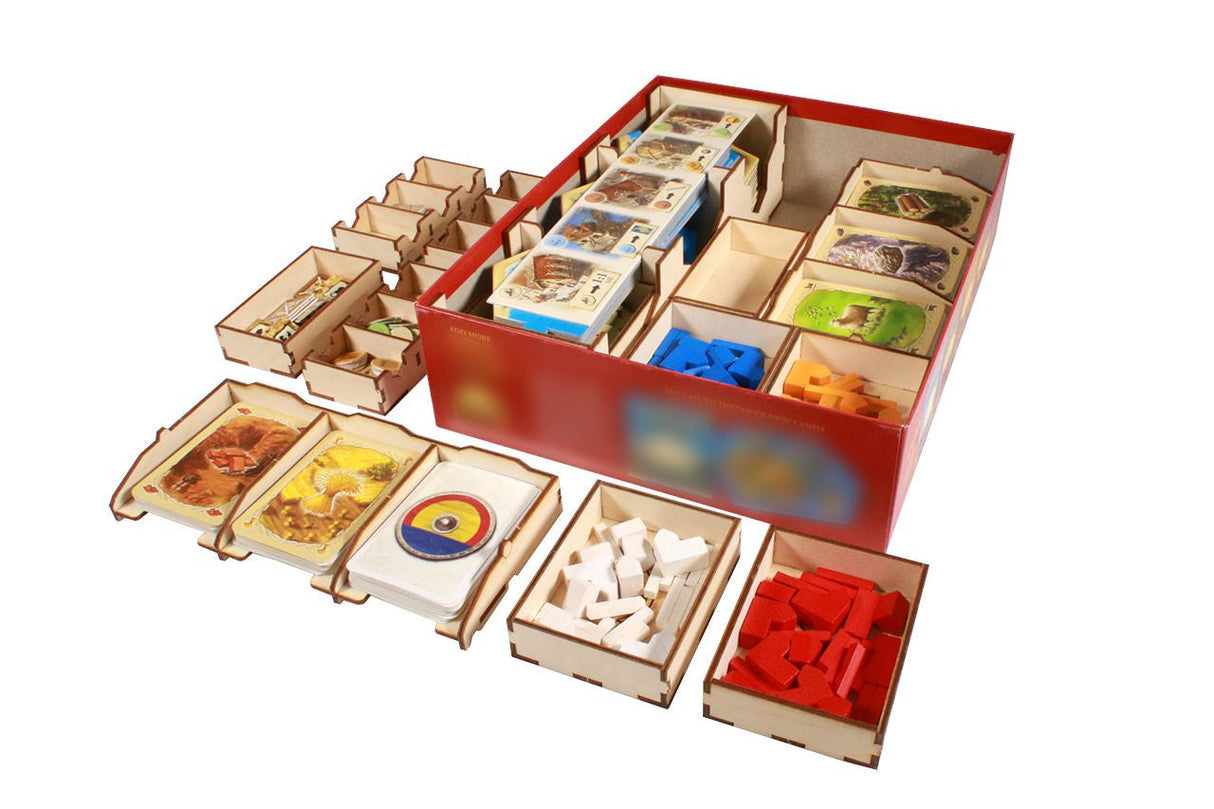 Catan Base Game Organizer