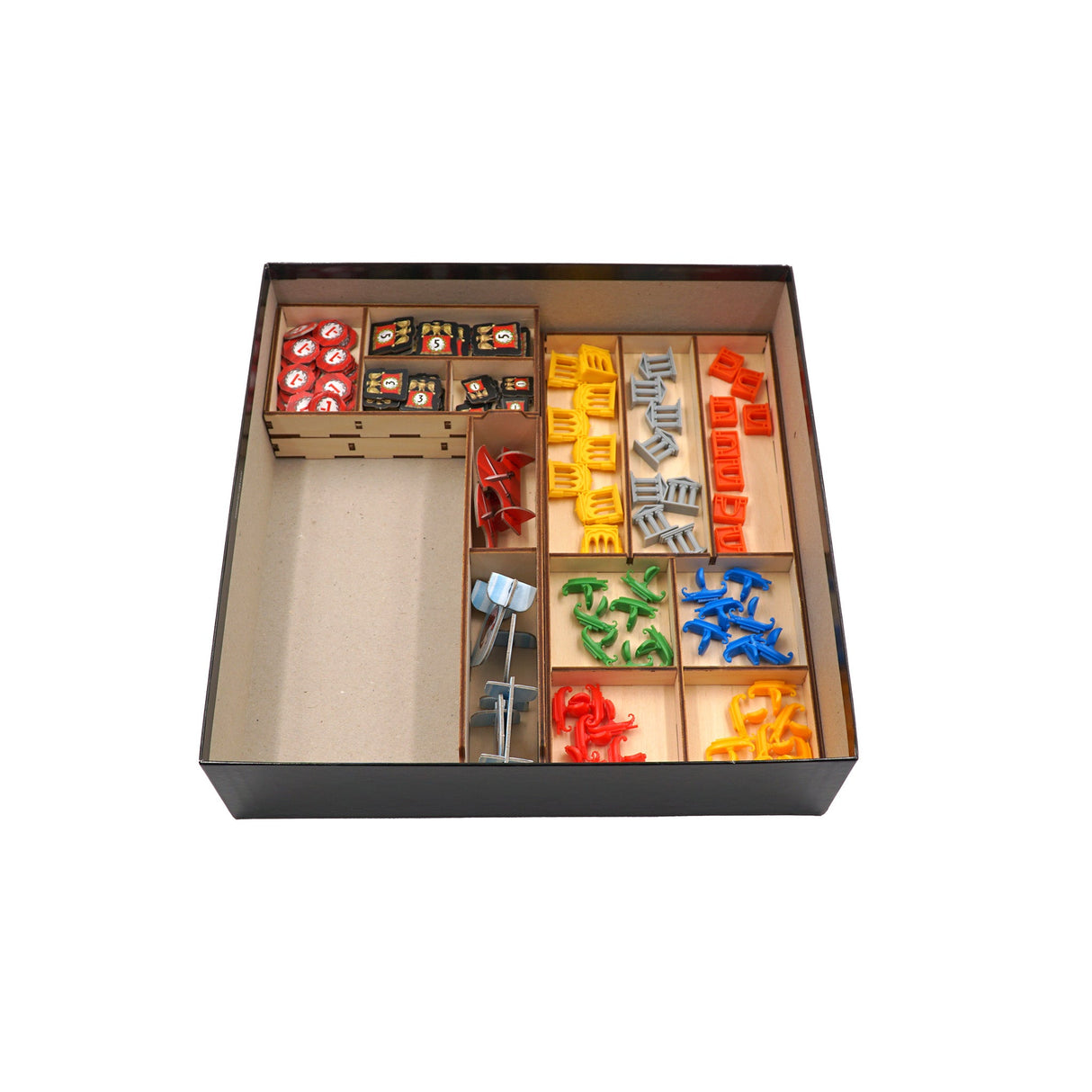 7 Wonders and Expansions (New Edition) Compatible Game Organizer