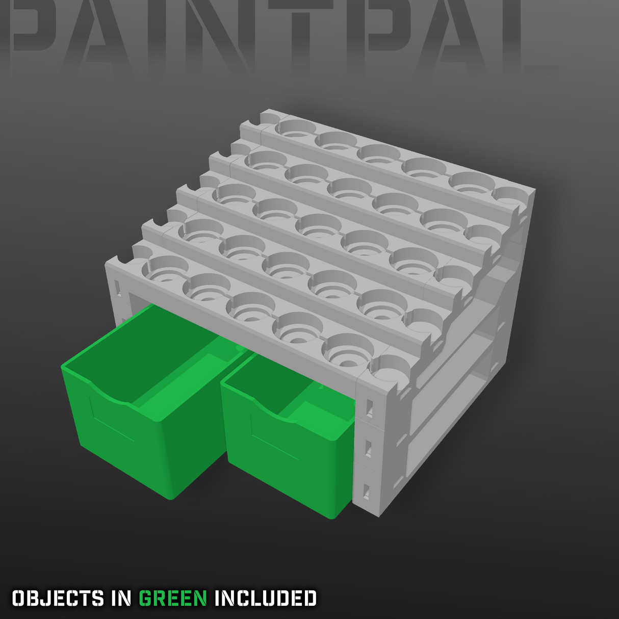 PaintPal Single Den Drawers