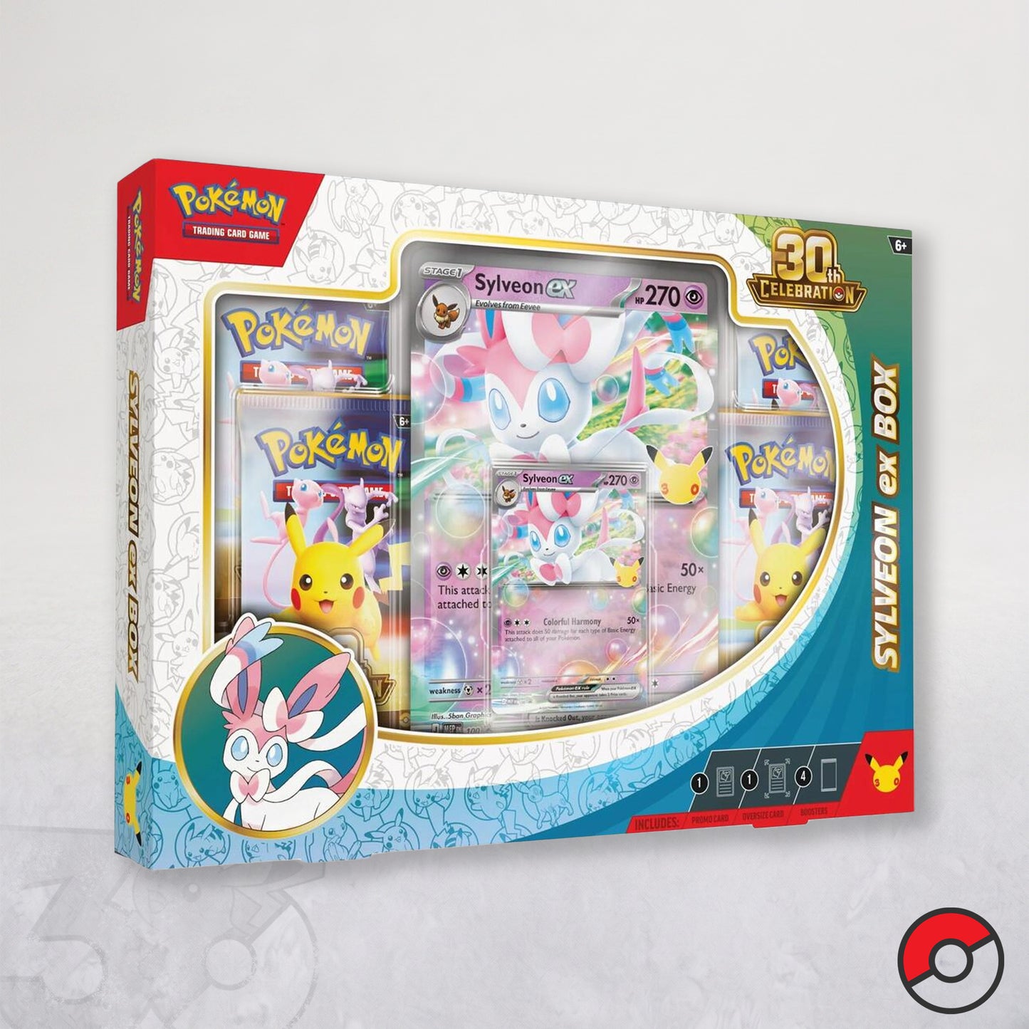 Pokémon 30th Celebration: Sylveon ex Box
