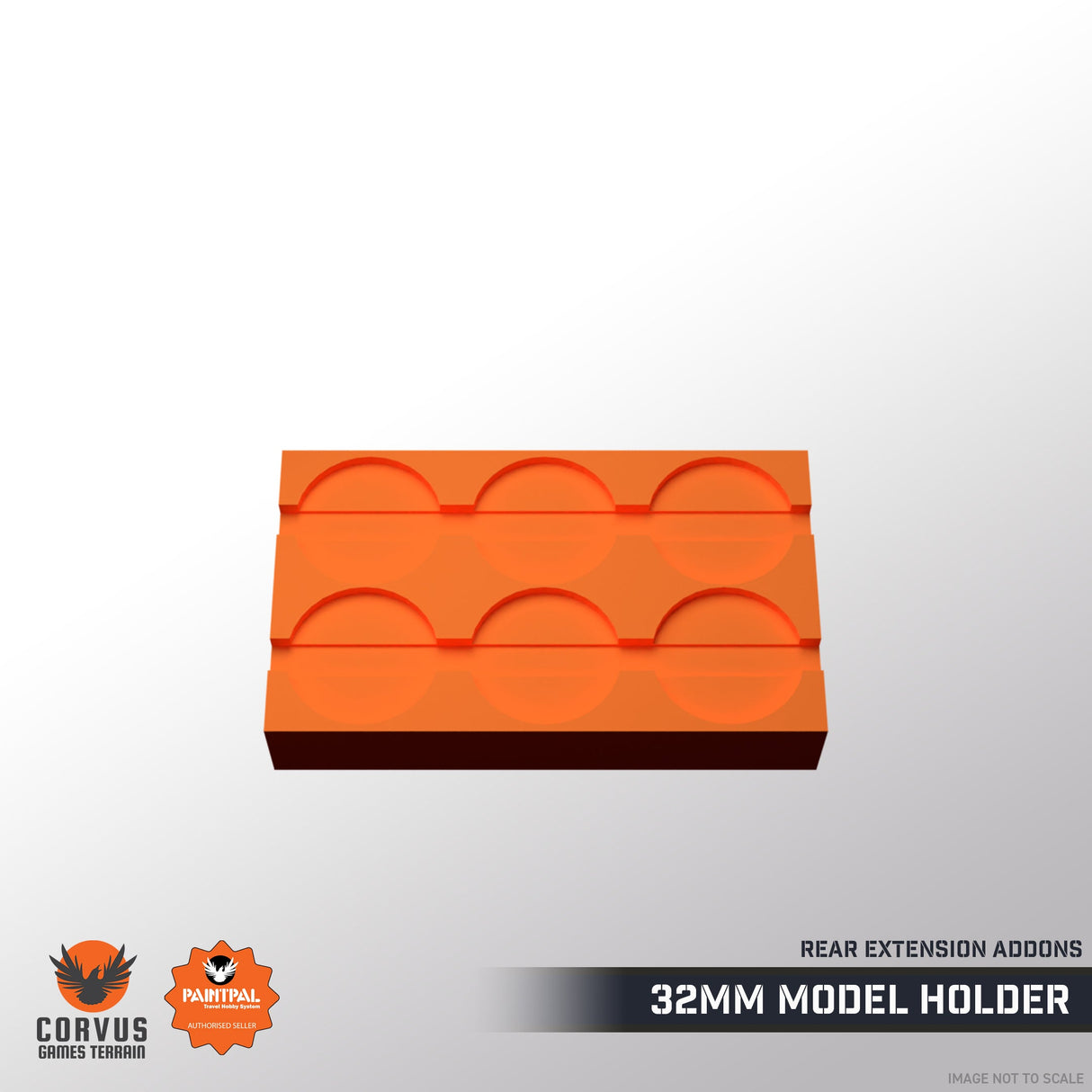 PaintPal Rear Extension Tray: 32mm Models