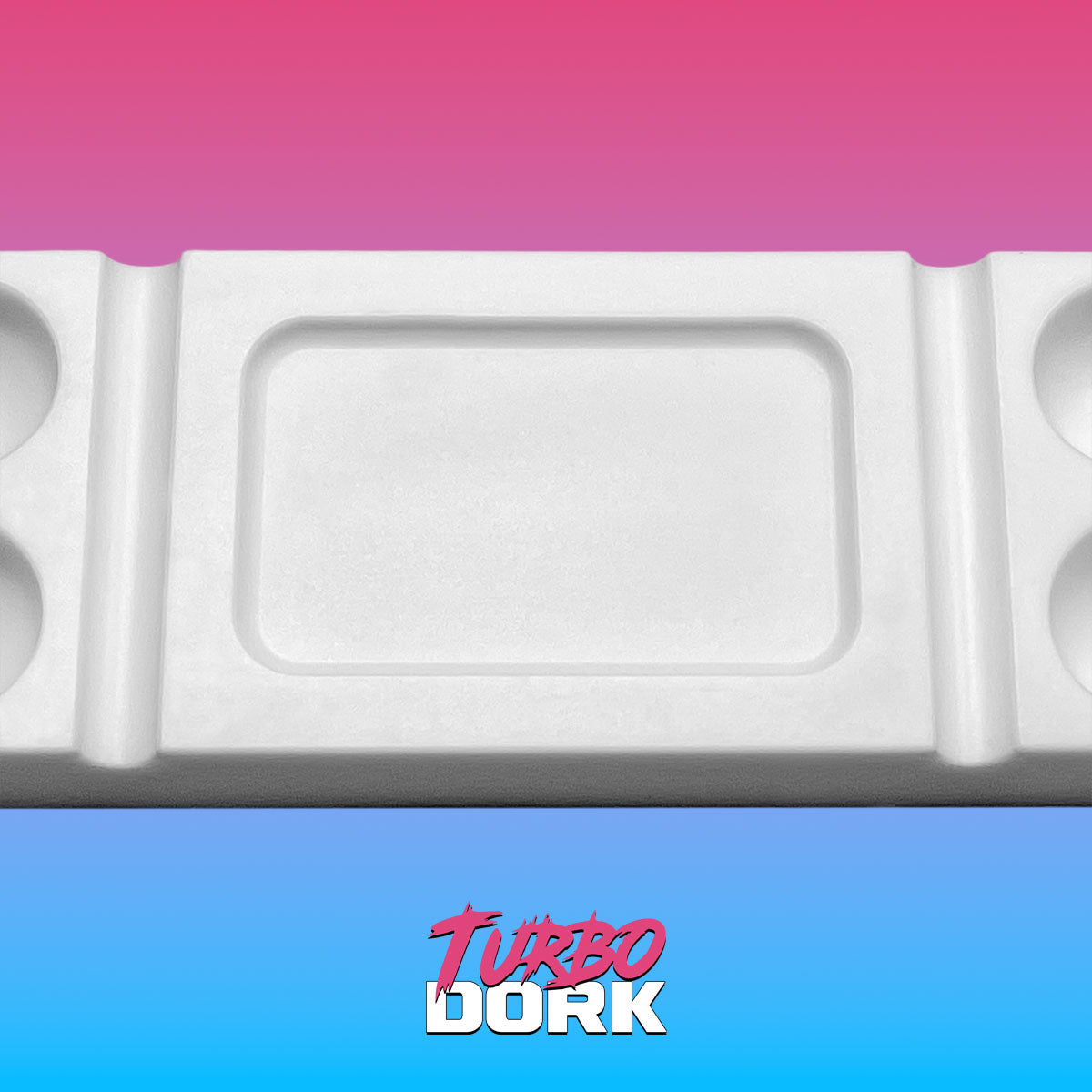 Turbo Dork Large White Silicone Dry Palette
