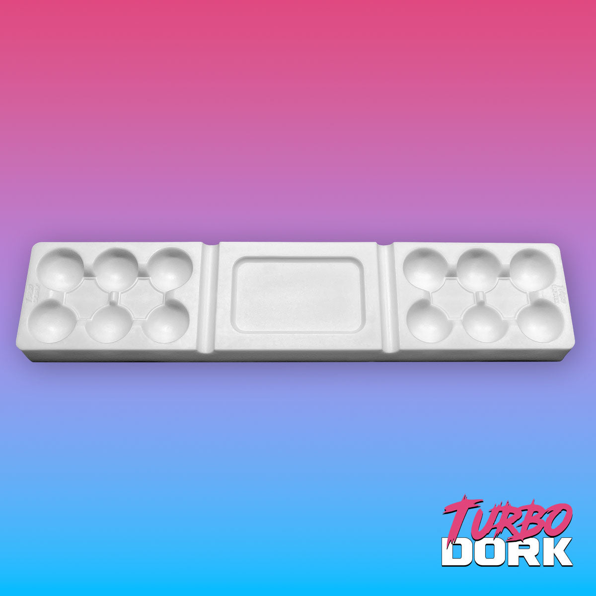 Turbo Dork Large White Silicone Dry Palette