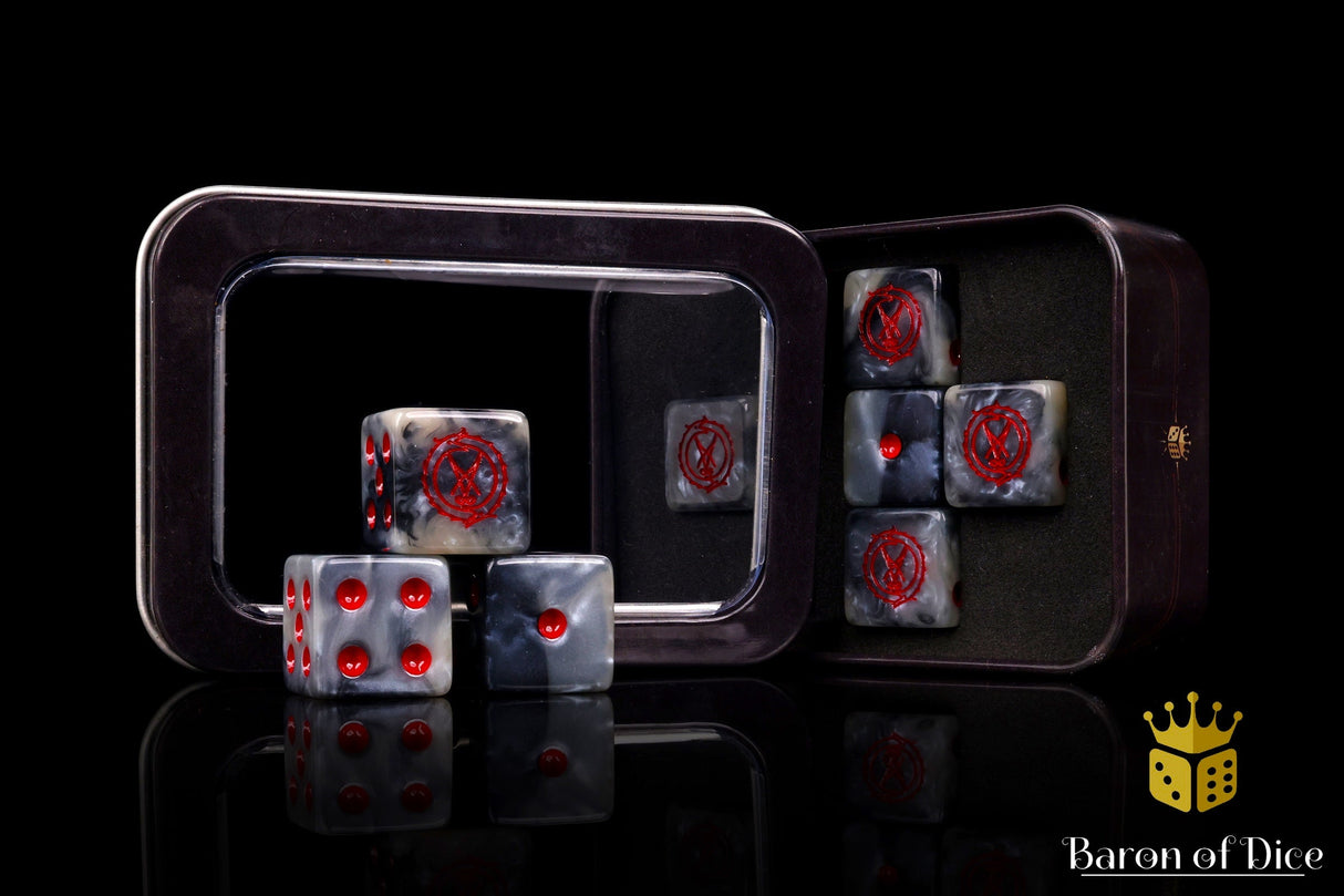 Court of the Seven-Headed Serpent - Official Trench Crusade Dice Set
