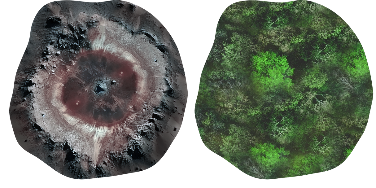 Double Sided Neoprene Terrain Table Set