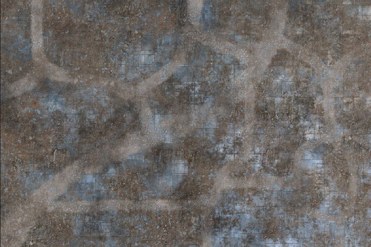 Urban Ruins - Neoprene Battle Mat with Bag