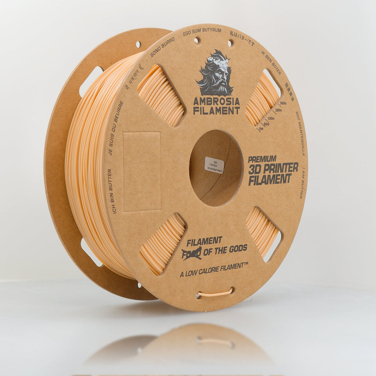 AMBROSIA ASA Filament of the Gods - 1KG Bambu AMS Friendly Cardboard Spools Premium 3D Printing Filament House ASA