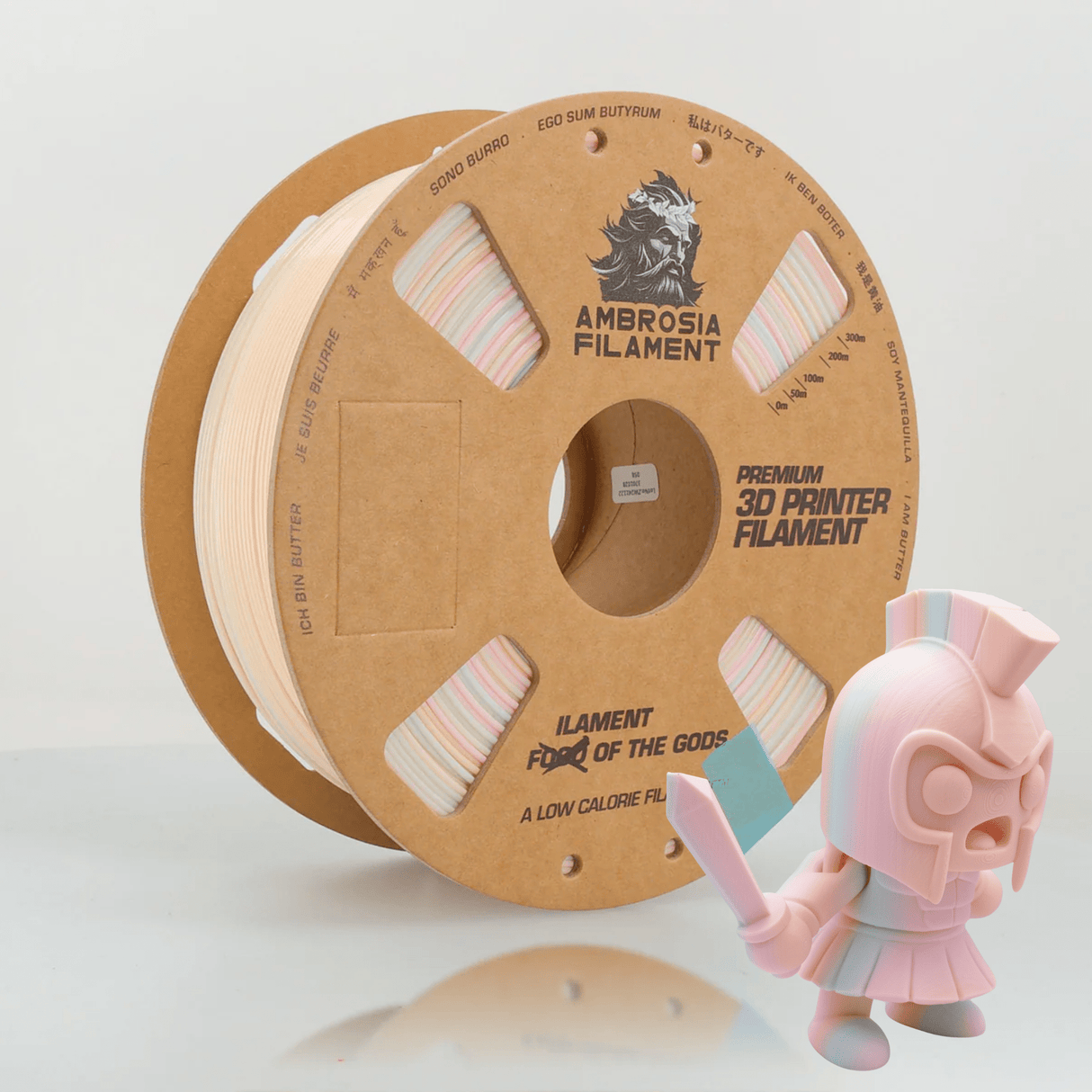 AMBROSIA ASA Filament of the Gods - 1KG Bambu AMS Friendly Cardboard Spools Premium 3D Printing Filament House ASA
