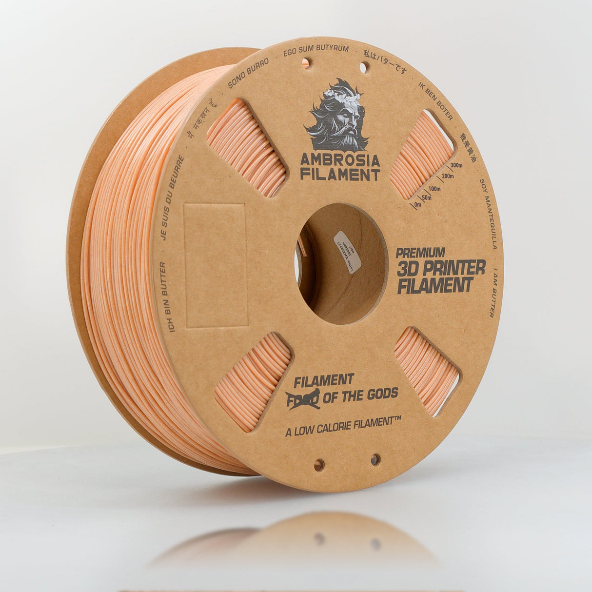 AMBROSIA ASA Galactic Filament of the Gods (Glitter / Sparkle) - 1KG Bambu AMS Friendly Cardboard Spools Premium 3D Printing Filament