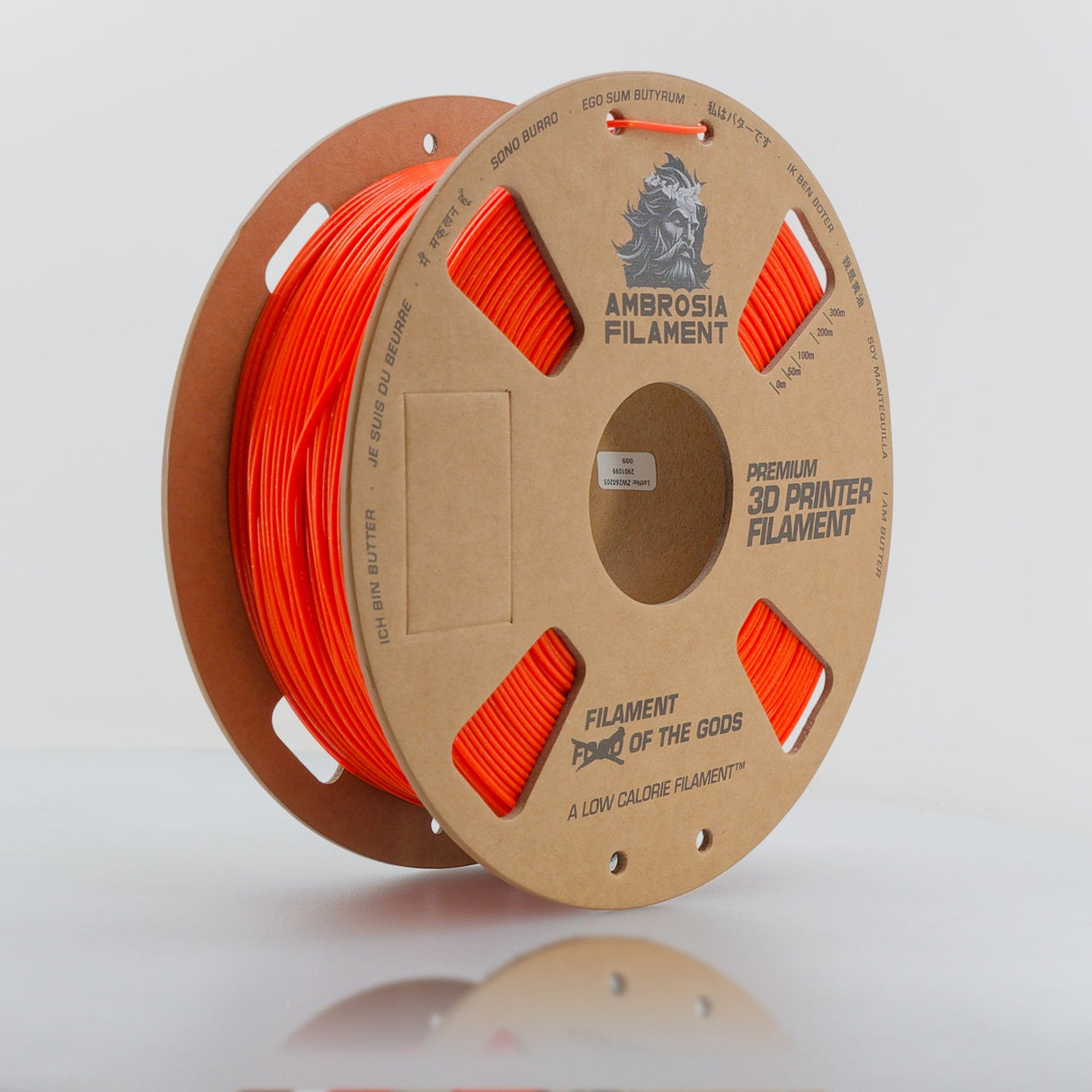 AMBROSIA ASA Galactic Filament of the Gods (Glitter / Sparkle) - 1KG Bambu AMS Friendly Cardboard Spools Premium 3D Printing Filament