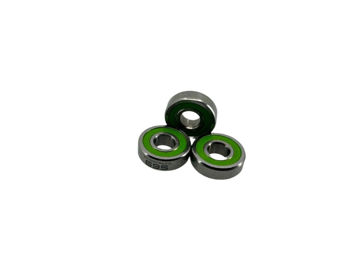 Berserker 695-2RS ABEC9 Grade Bearings - Hybrid Ceramic Bearings (S695C-2RS)