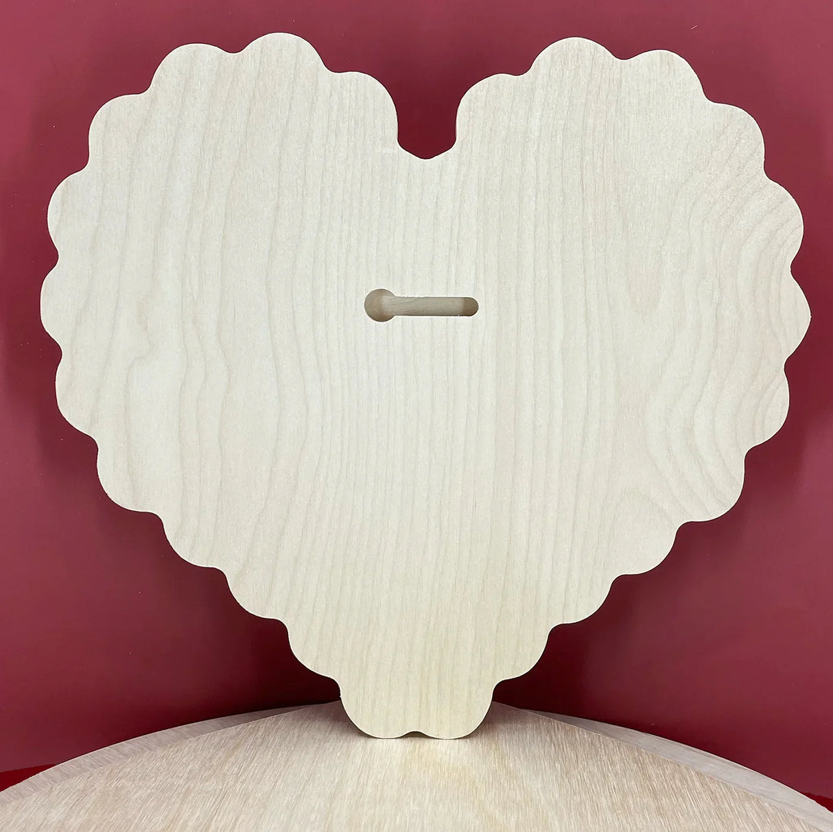 Trekell Candy Heart Floater Panel - Wooden Painting Canvas