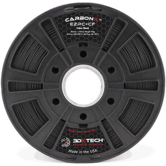 CarbonX ezPC+CF 3D Printer Filament by 3DXTech Made in USA 750g