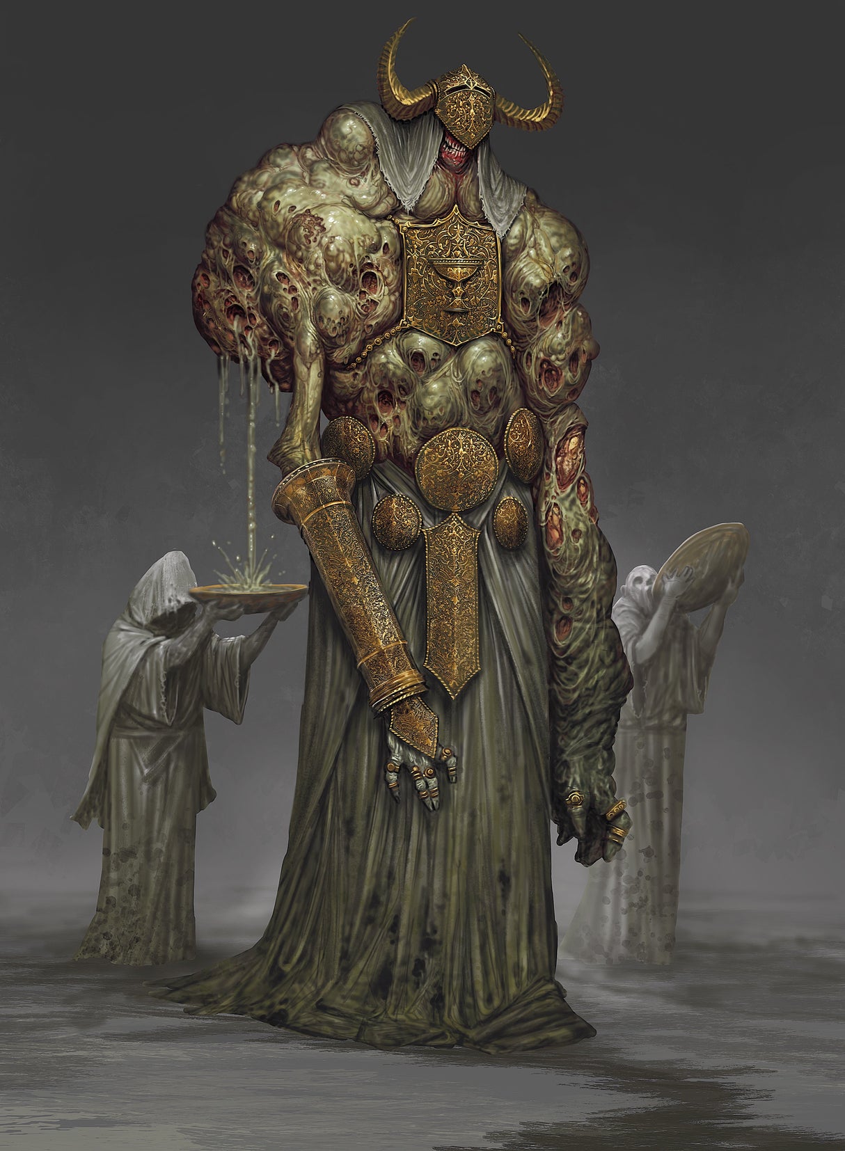 Cult of the Black Grail - Official Trench Crusade Dice Set