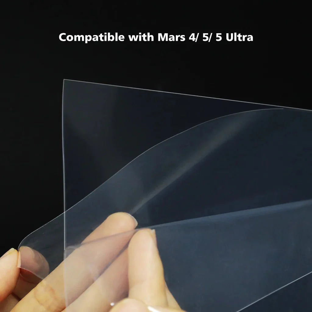 Elegoo Mars 4 / 5 and 5 Ultra FEP Film (3 Pack) - Crystal-Clear 3D Prints
