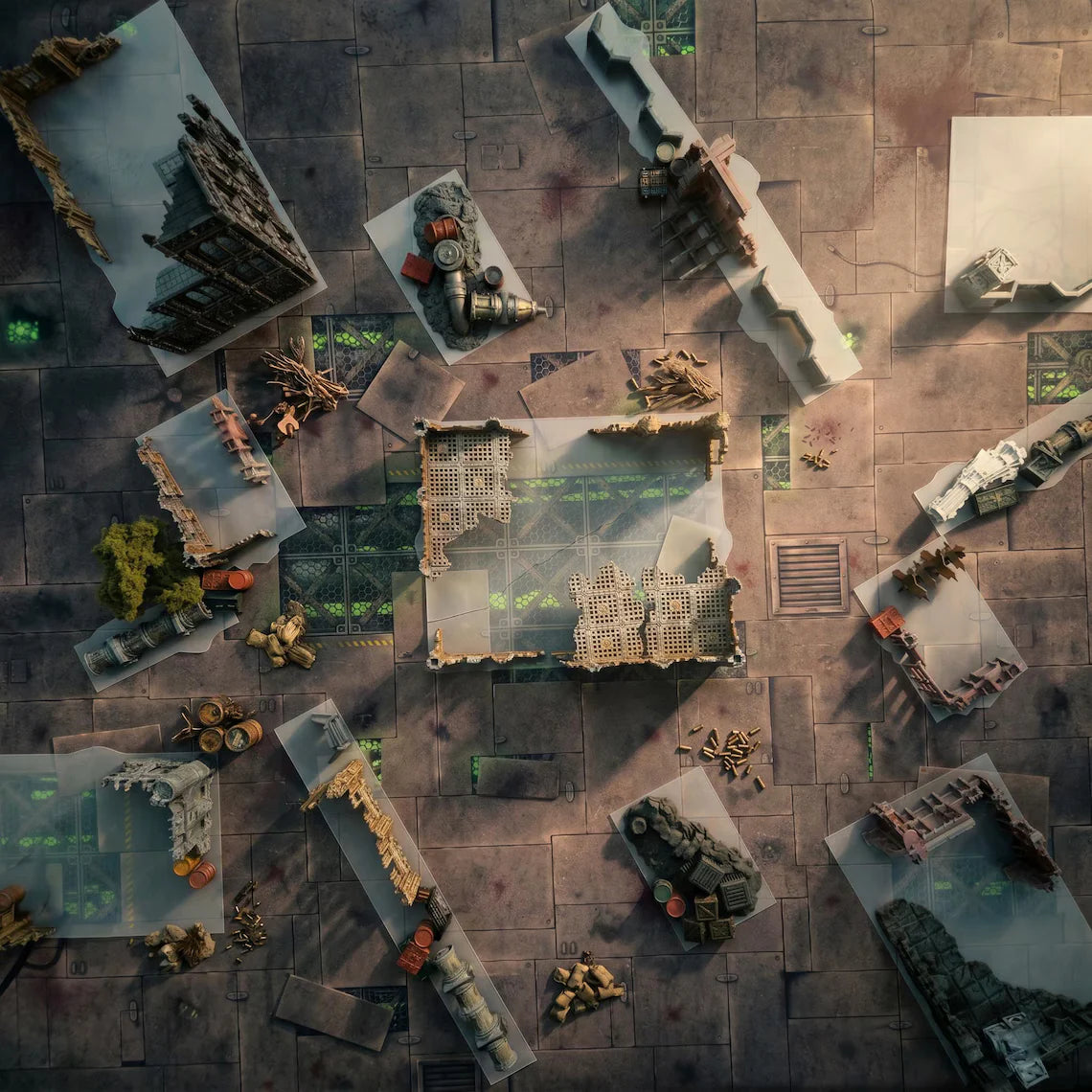 11th Edition Terrain Footprints - Profiled