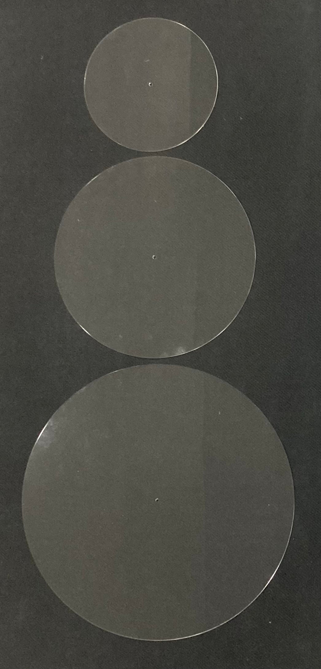 Acrylic Objective Zone Markers - For Use in Conquest (Not Official)