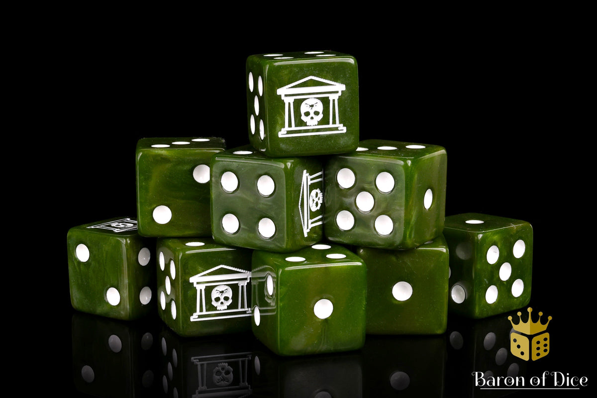 Military Gate Dice - Military Green