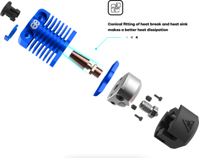 Phaetus Dragonfly Hotend (BMS)