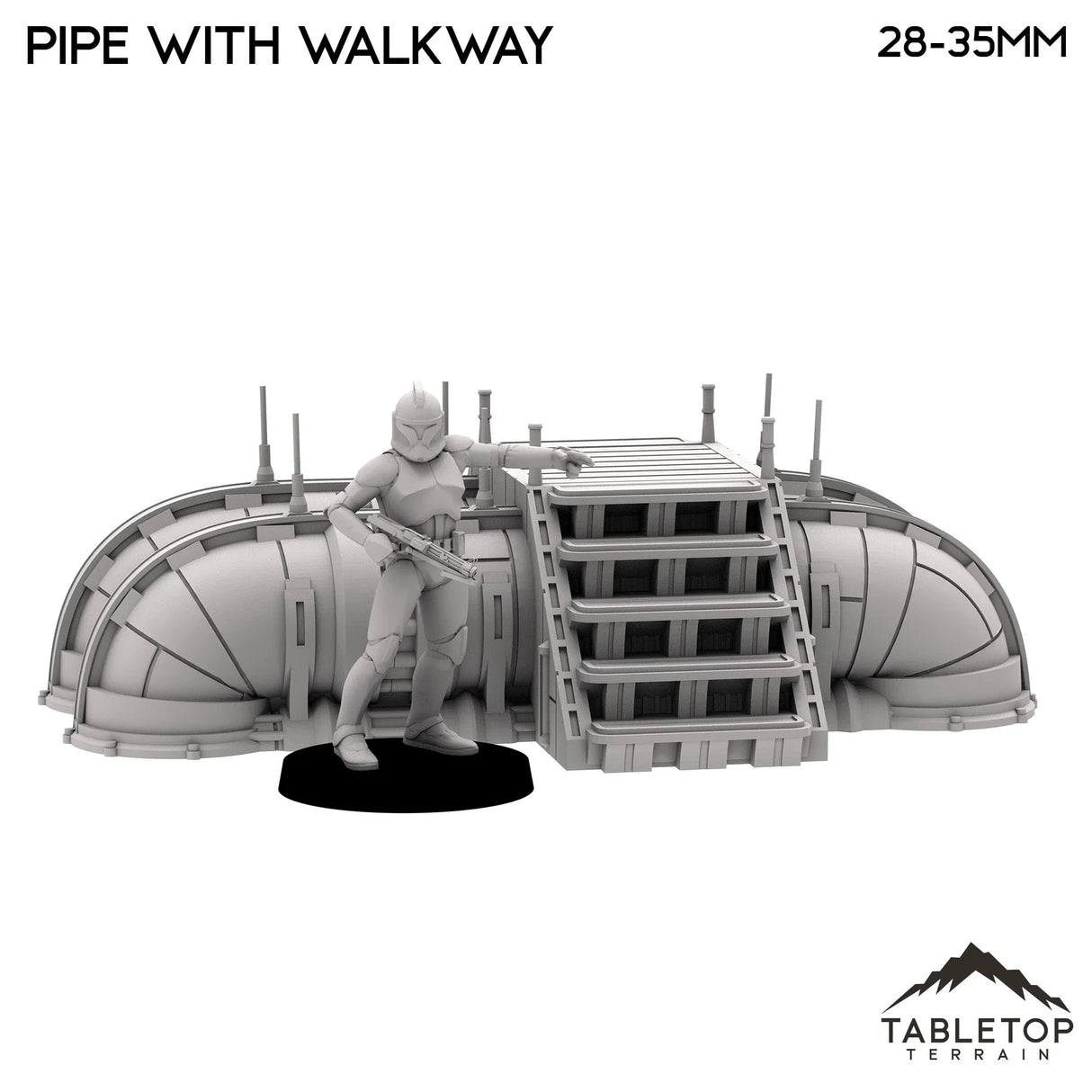 Pipe Scatter Terrain - Futuristic City