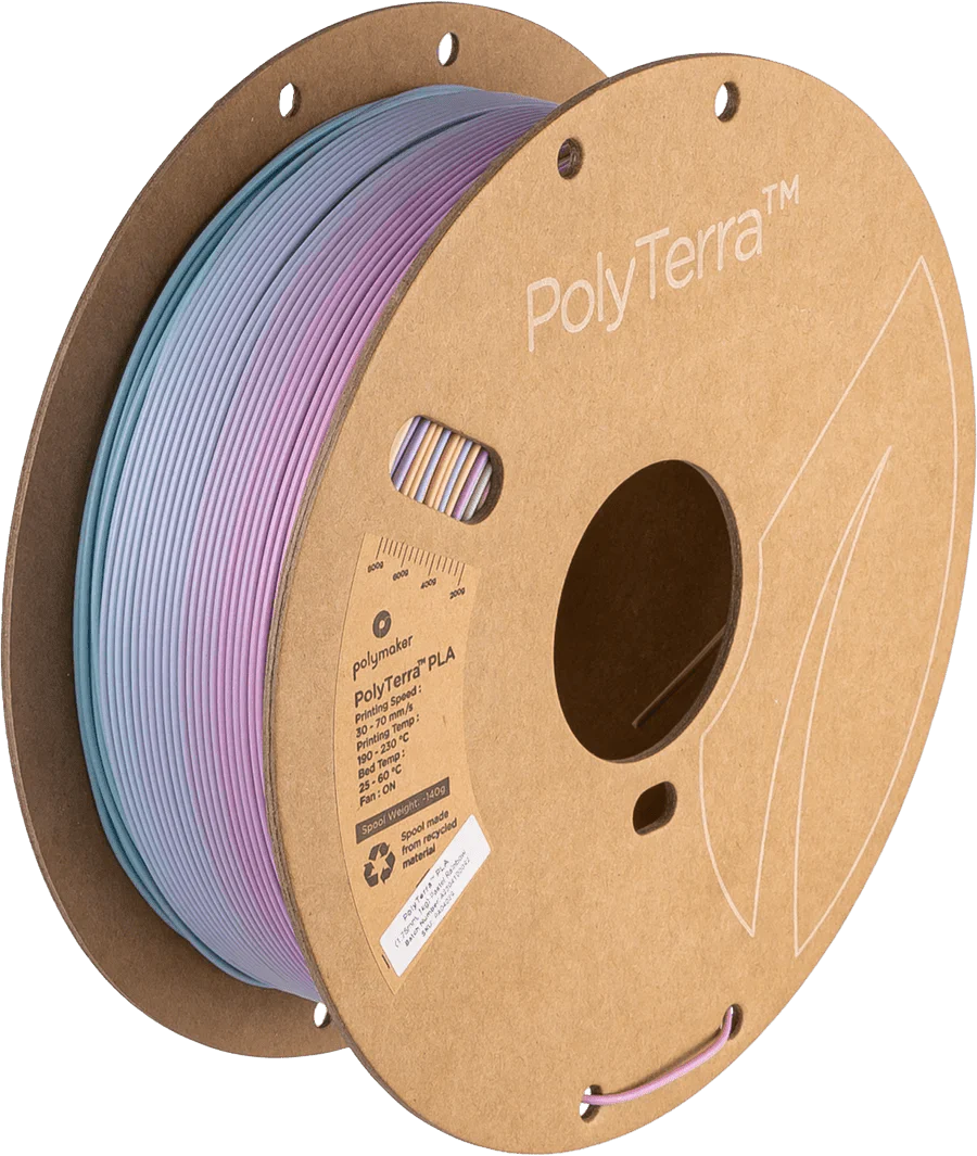 Polymaker Panchroma Gradient Rainbow PLA 3D Printer Filament 1KG 1.75mm
