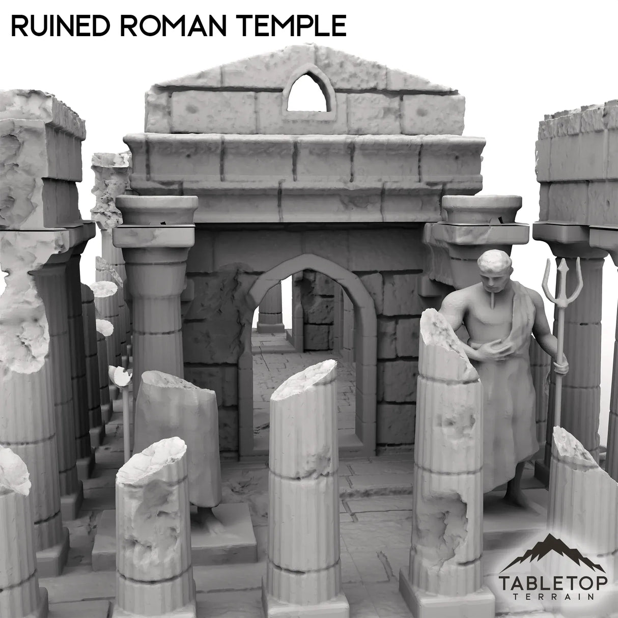 Ruined Roman Temple