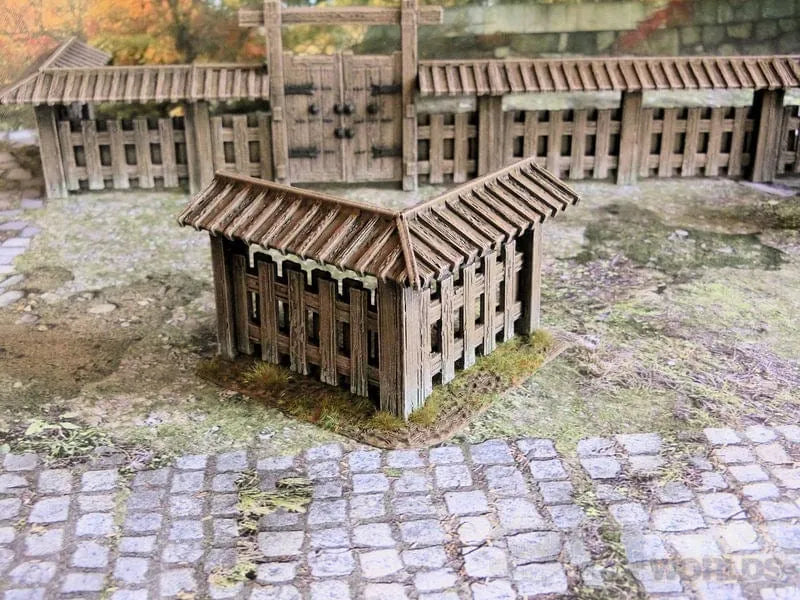 Samurai Wooden Wall Set