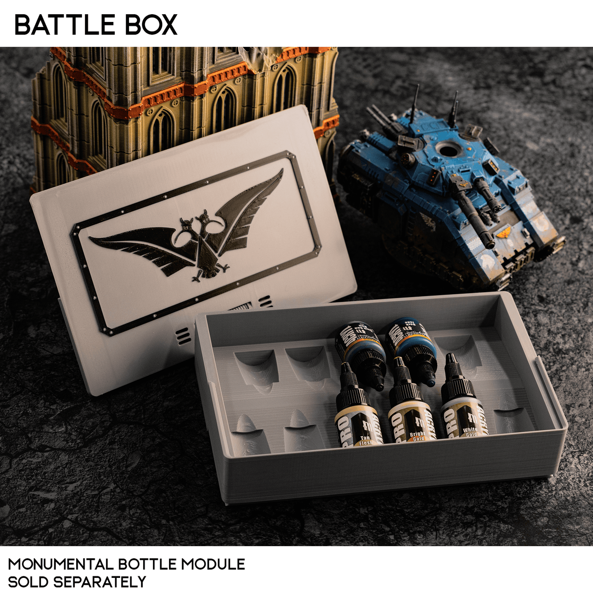 Battle Box - 40k Compatible Component Organizer