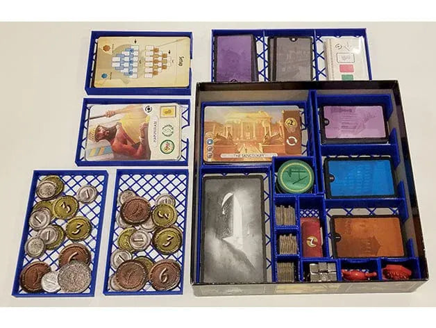 7 Wonders Duel + Expansions Board Game Insert / Organizer