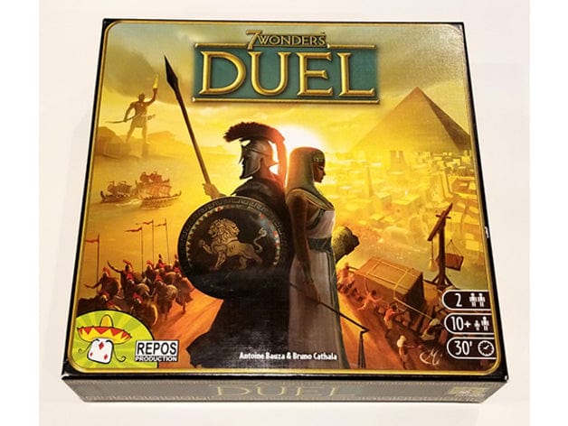 7 Wonders Duel + Expansions Board Game Insert / Organizer