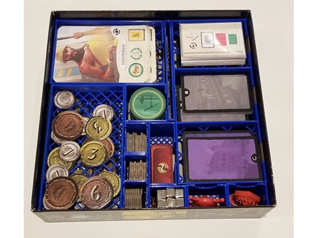 7 Wonders Duel + Expansions Board Game Insert / Organizer