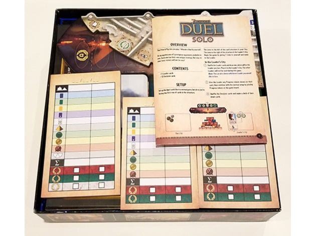 7 Wonders Duel + Expansions Board Game Insert / Organizer