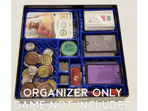 7 Wonders Duel + Expansions Board Game Insert / Organizer