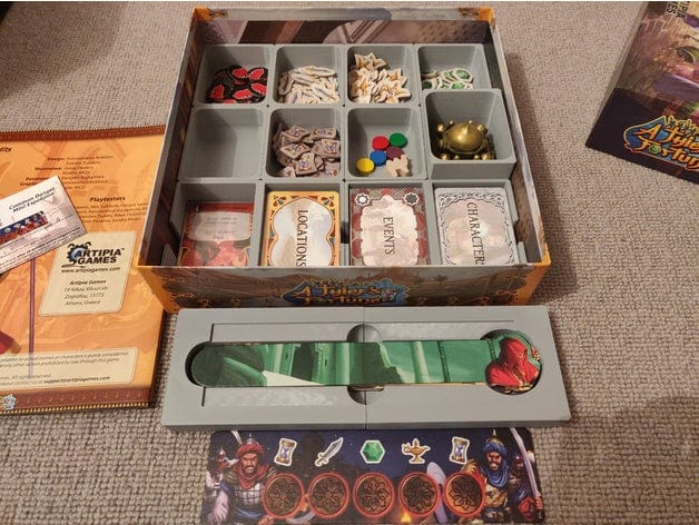 A Thief's Fortune Board Game Insert / Organizer