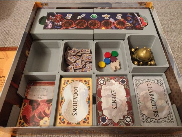 A Thief's Fortune Board Game Insert / Organizer