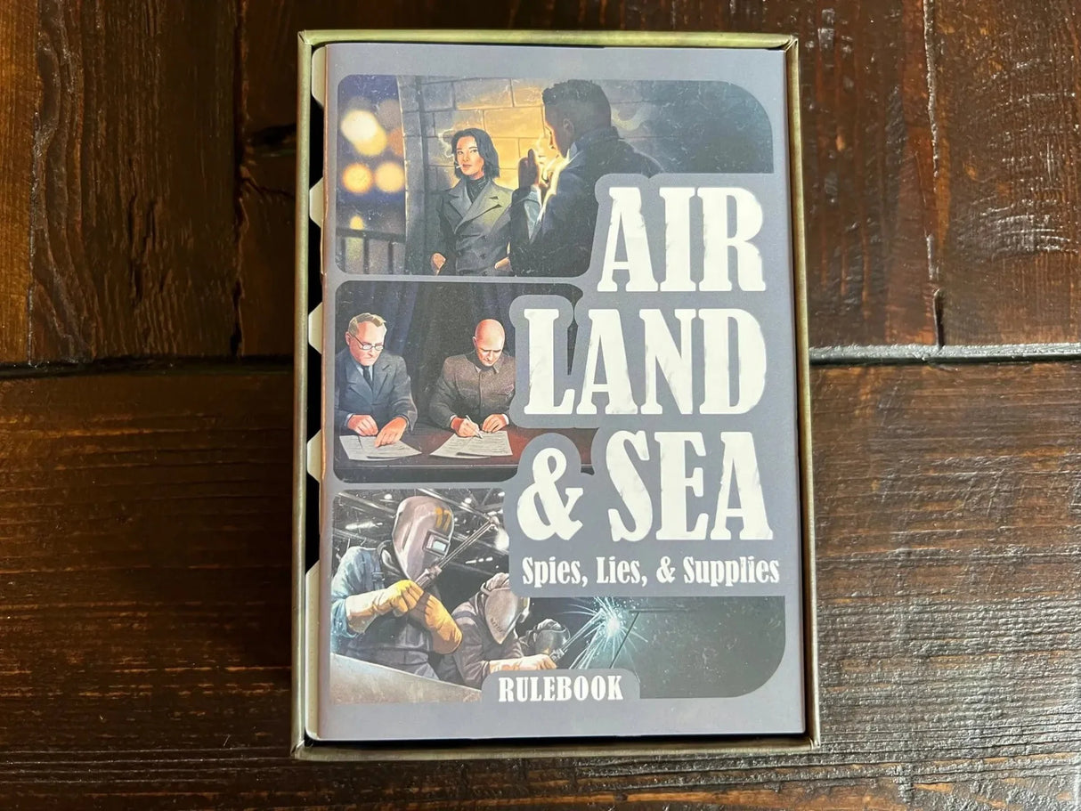 Air, Land, & Sea with Spies Expansion Board Game Insert / Organizer