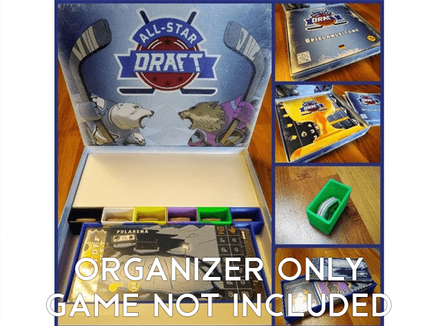 All-Star Draft Board Game Insert / Organizer