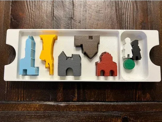 Architects of the West Kingdom Collector's Box Board Game Insert / Organizer