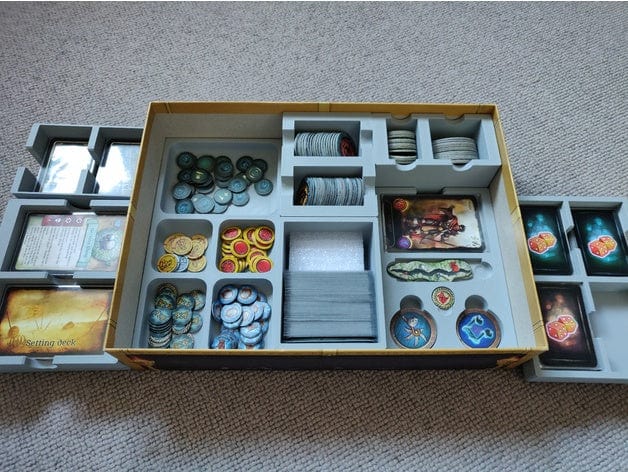 Assault on Doomrock Board Game Insert / Organizer